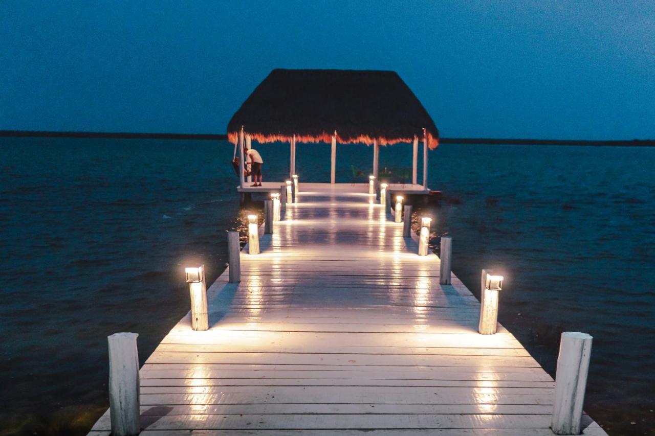 Royal Palm Bacalar Cabanas & Lagoon Club Buitenkant foto