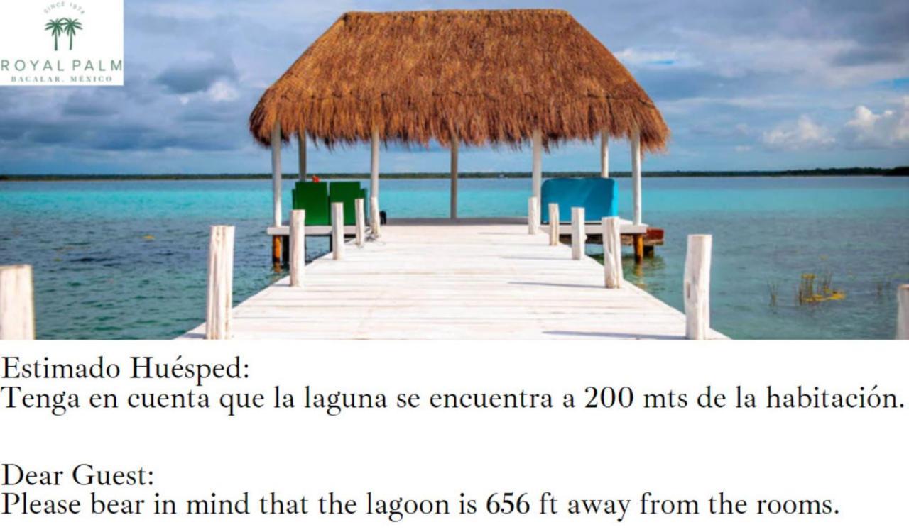 Royal Palm Bacalar Cabanas & Lagoon Club Kamer foto