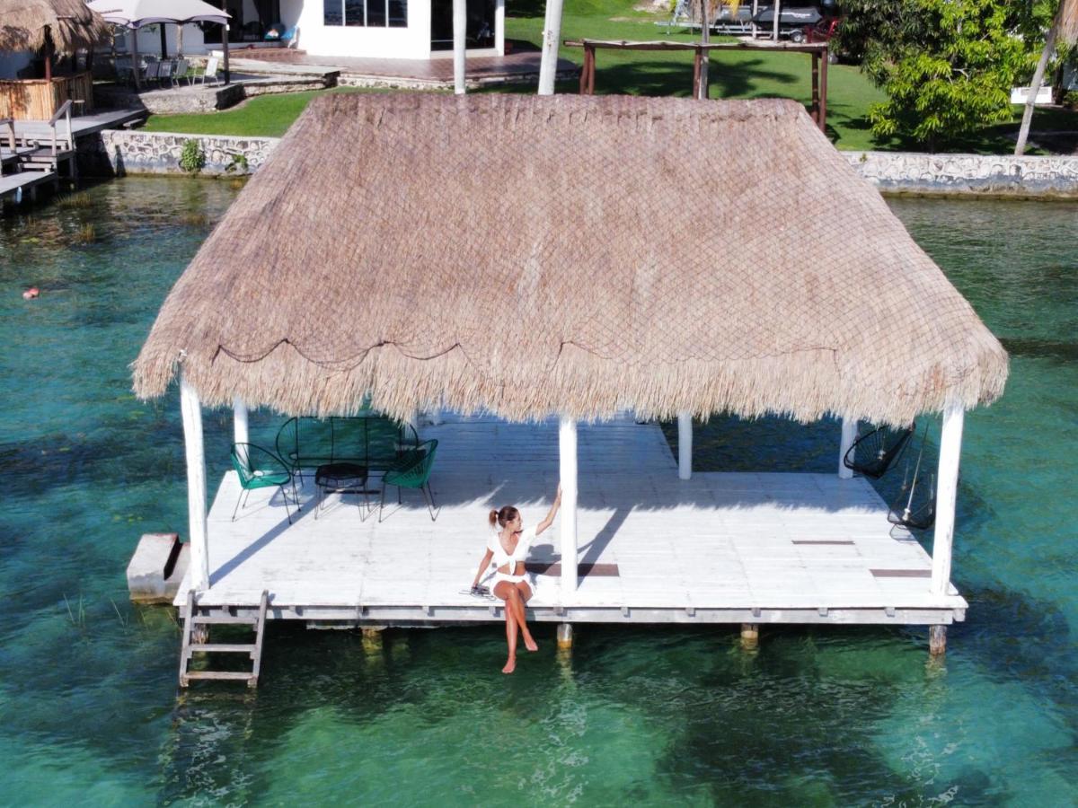 Royal Palm Bacalar Cabanas & Lagoon Club Buitenkant foto