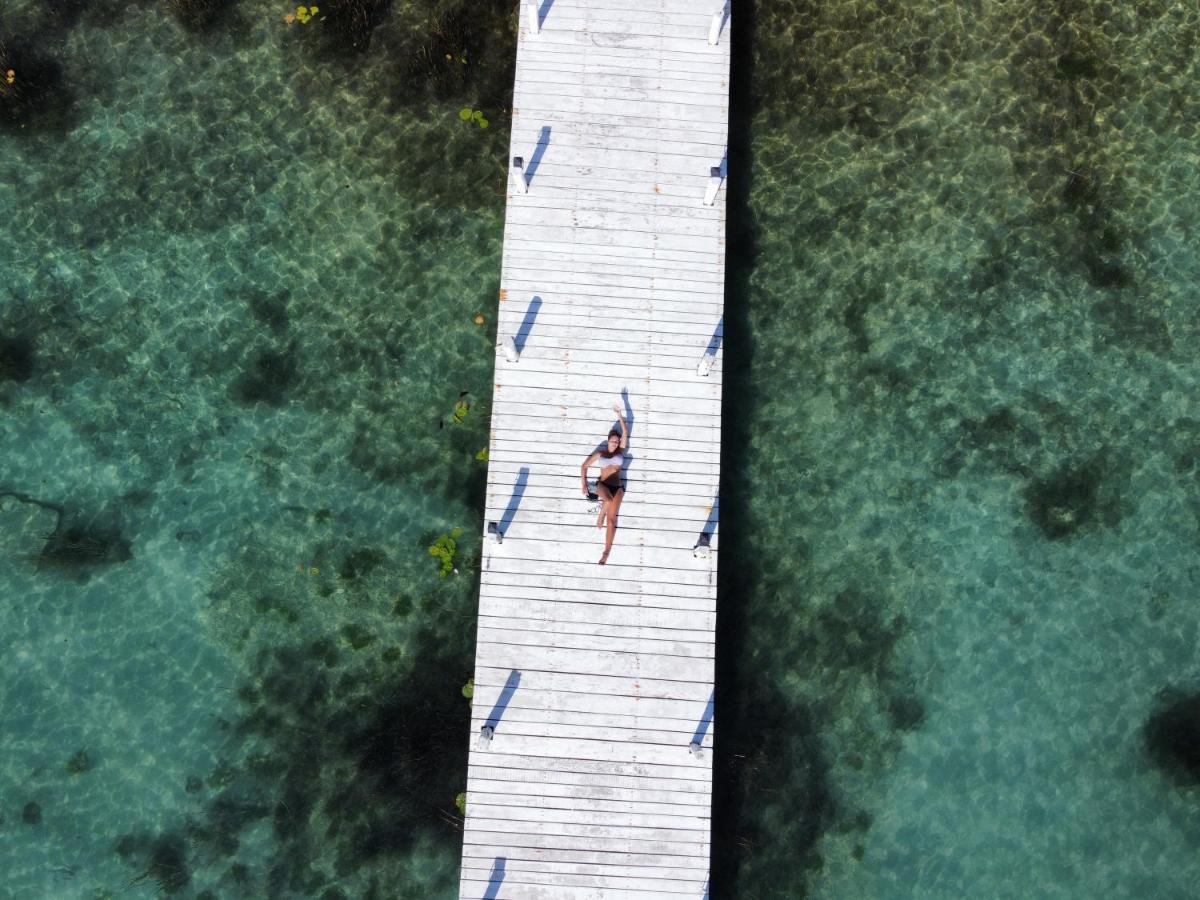 Royal Palm Bacalar Cabanas & Lagoon Club Buitenkant foto