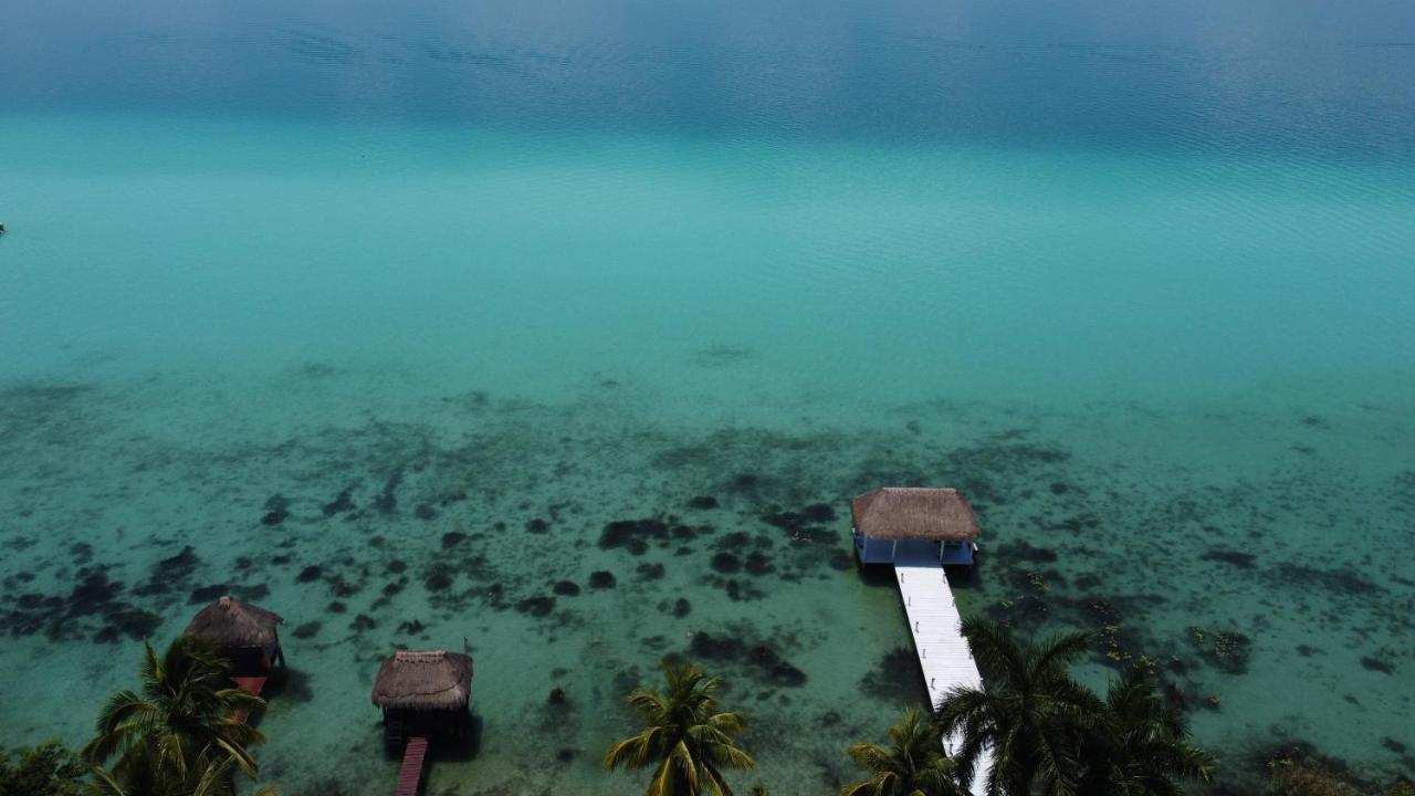 Royal Palm Bacalar Cabanas & Lagoon Club Buitenkant foto