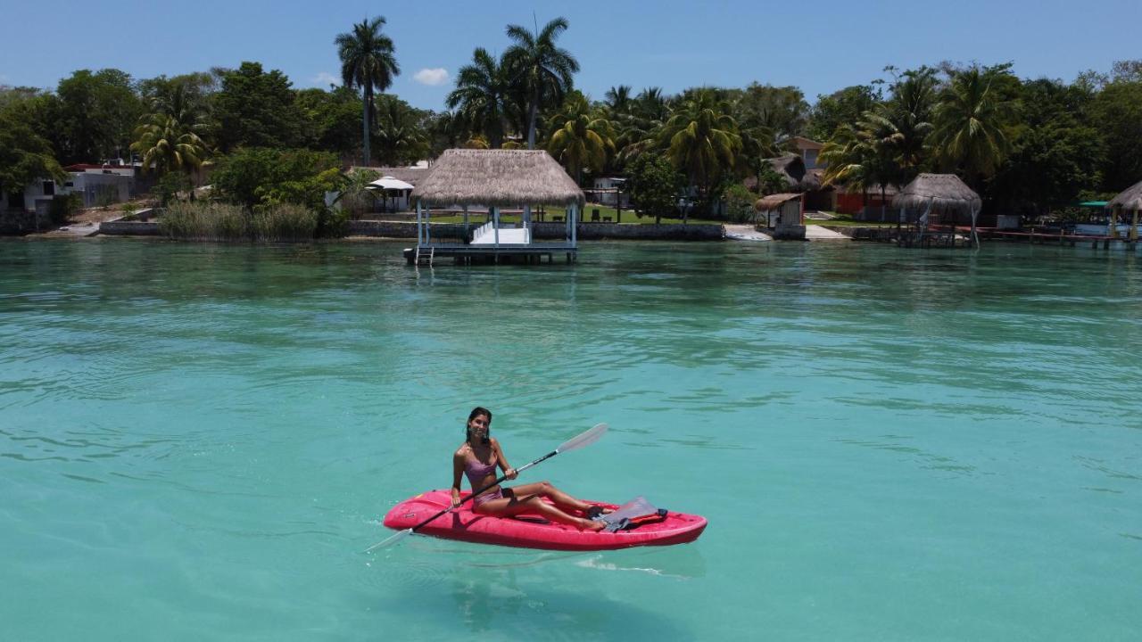 Royal Palm Bacalar Cabanas & Lagoon Club Buitenkant foto