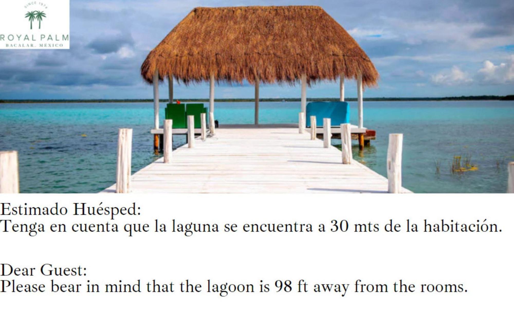 Royal Palm Bacalar Cabanas & Lagoon Club Kamer foto