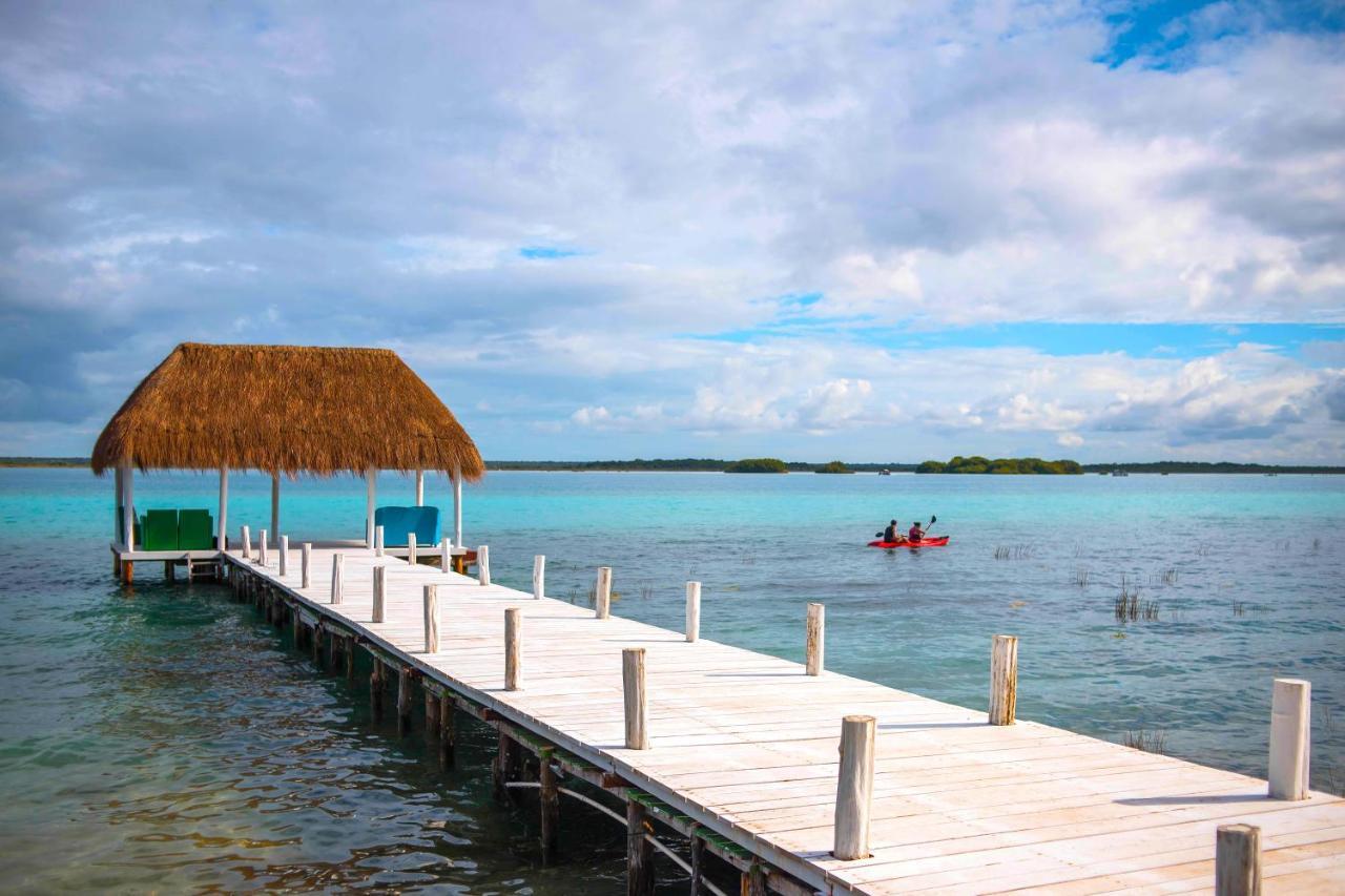 Royal Palm Bacalar Cabanas & Lagoon Club Buitenkant foto